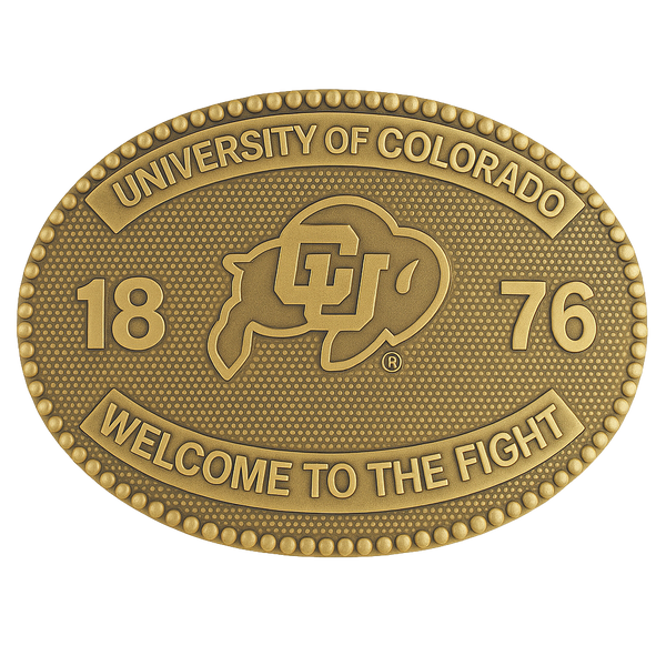 University of Colorado Belt Buckle