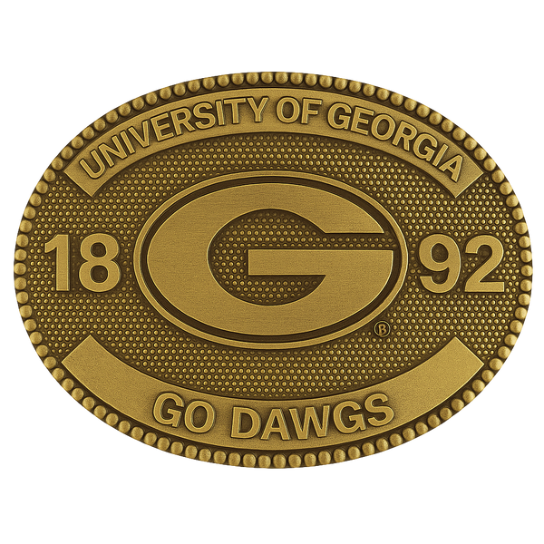 University of Georgia Belt Buckle