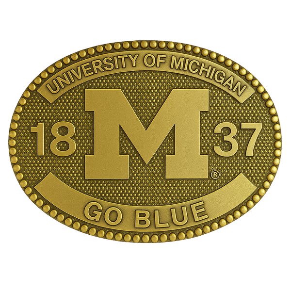 University of Michigan Belt Buckle