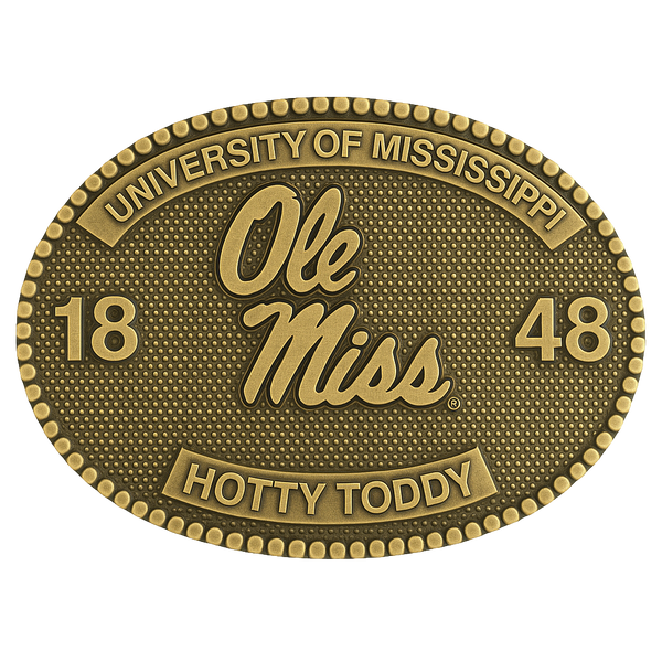 University of MIssissippi Belt Buckle