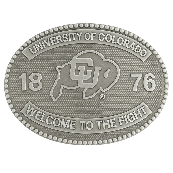 University of Colorado Belt Buckle
