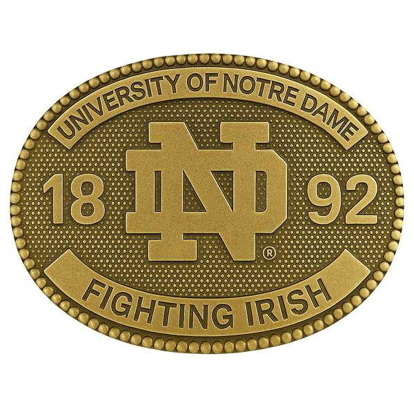 University of Notre Dame Belt Buckle